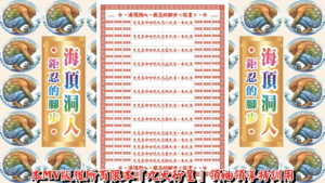 AI版著 海頂洞人鉅忍的腳步