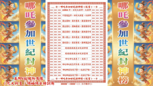 AI版著 哪吒參加世紀封神榜