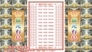 AI版著 億億元有島