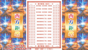 AI版著 西方鉅塔