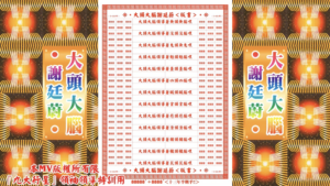 AI版著 大頭大腦.謝廷蔚