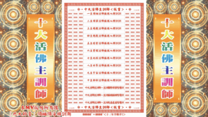AI版著 十大活佛主訓師