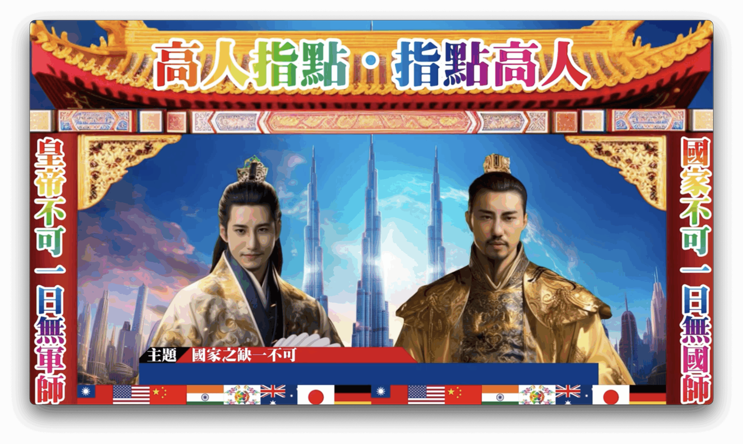 高人指點・指點高人｜國家之缺一不可