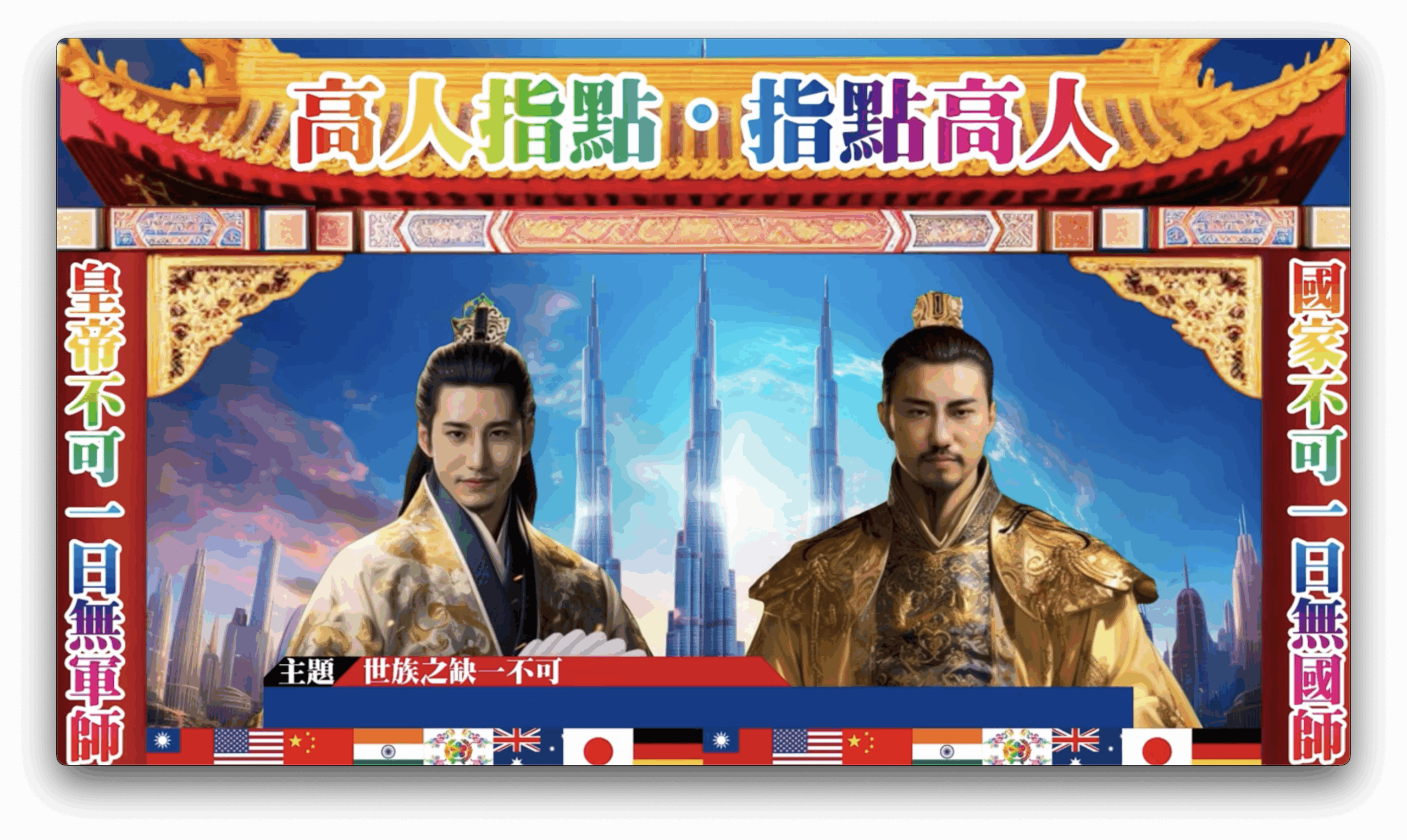 高人指點・指點高人｜世族之缺一不可